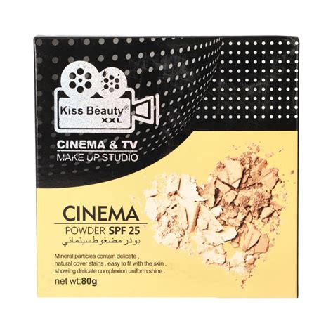 Cinema Powder SPF 25 9374 04 Kiss Bèauty Cosmetic Products