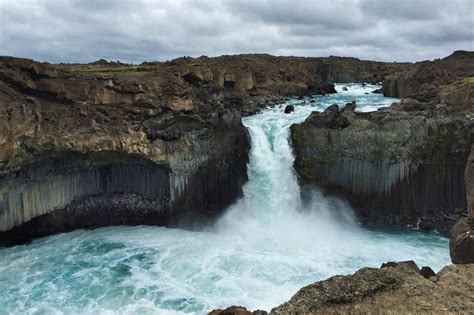 The Aldeyjarfoss Waterfall Iceland