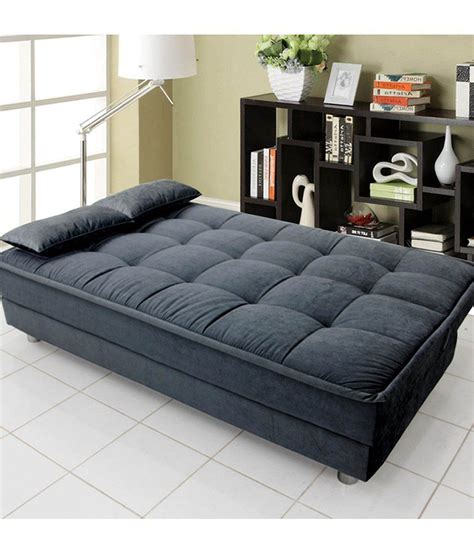 If you need a temporary bedding solution suitable for sitting and sleeping, then a sofa bed right for you. Luxurious Sofa Cum Bed - Grey - Buy Luxurious Sofa Cum Bed ...