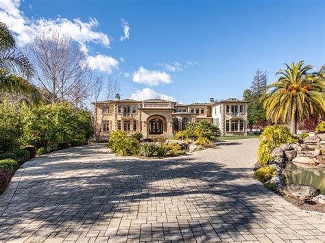 8000 Square Foot European Inspired Mansion In Los Altos Hills Ca