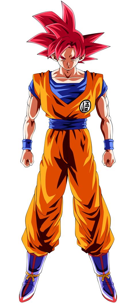 Goku Super Saiyan God Png Download Free Png Images