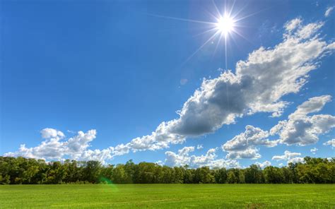 Sunny Day Landscape Wallpaper 2560x1600 32069