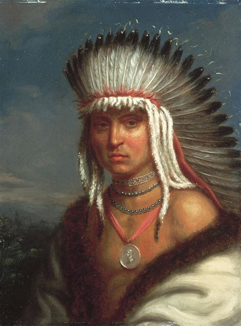 King Pawnee C1822 Painting By Granger Fine Art America