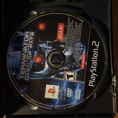 Terminator Dawn Of Fate Sony Playstation 2 2002 Disk Only 742725226449 Ebay