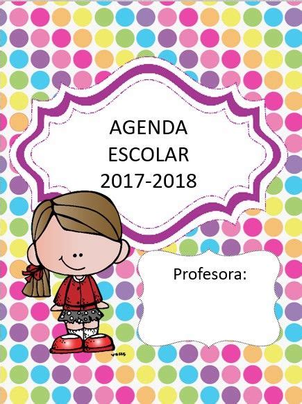 Agenda Escolar 2017 2018 Para Imprimir Agenda Escolar 2017 Agenda