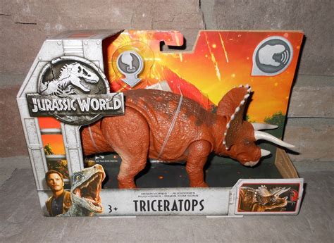 Triceratops Roarivores Jurassic World Fallen Kingdom By Mattel Dinosaur Toy Blog