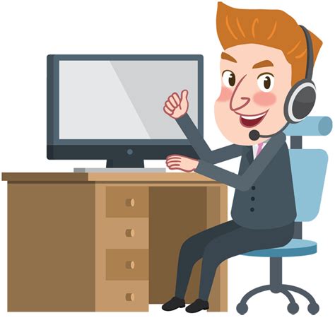 Man Using Computer Png Transparent Man Using Computer Png Images