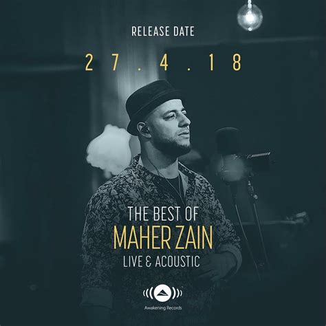 Best Of Maher Zain Live And Acoustic Maherzain Maher Zain