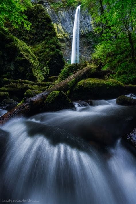 Elowah Falls In Columbia River Gorge Or Photorator