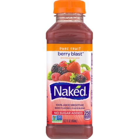 Naked Pure Fruit Berry Blast Juice Smoothie 152 Fl Oz Instacart