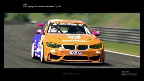 The bmw m4 gt4 is undoubtedly one of the highlights of the bmw m motorsport portfolio. GTsport BMW M4 Gr.4 lap at Nürburgring Nordschleife tourist layout - YouTube