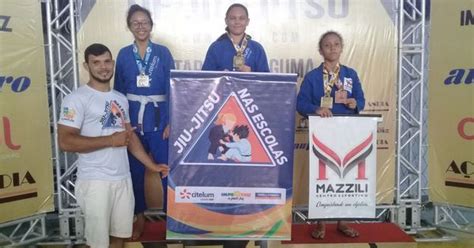 Projeto Jiu Jitsu Nas Escolas Conquista Medalhas Em Campeonato