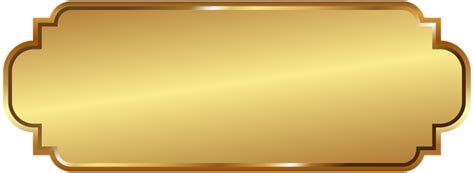 Gold Label Template PNG Clip Art Image | Gallery ... The image is transparent png format with a resolution of 5228x1588 pixels, suitable for design use and personal projects.