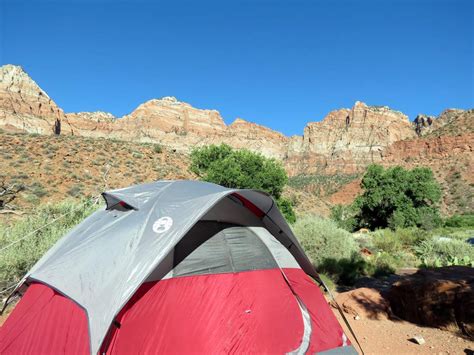 Camping Zion National Park