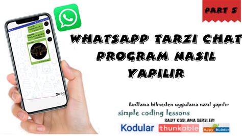 Whatsapp Tarz Chat Program Nas L Yap L R Kodular Io Part Youtube