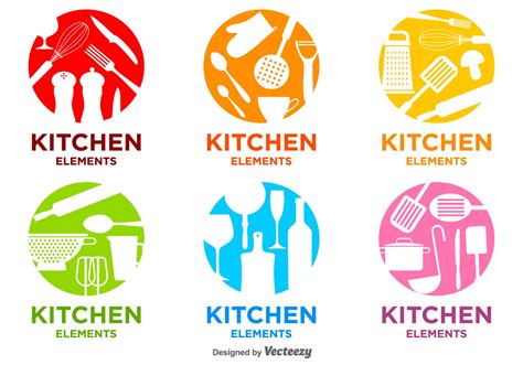Kitchen Logo Design Vector Free Download