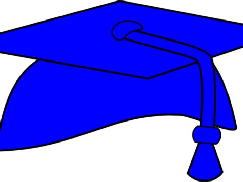 Gown Clipart Blue Cap Graduation Ceremony Png Download Full Size