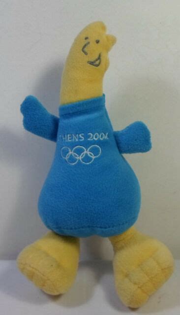 Olympics Athens 2004 Phevos 85 Soft Plush Doll Toy Official Mascot