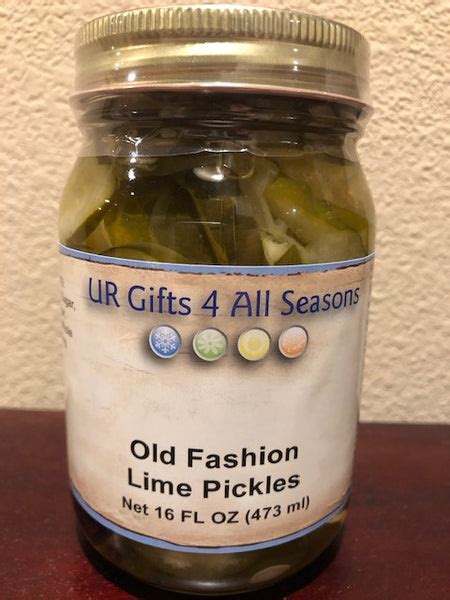 Old Fashioned Lime Pickles