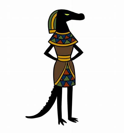 Egyptian Gods Sobek Dance Thoth Mythology Ancient