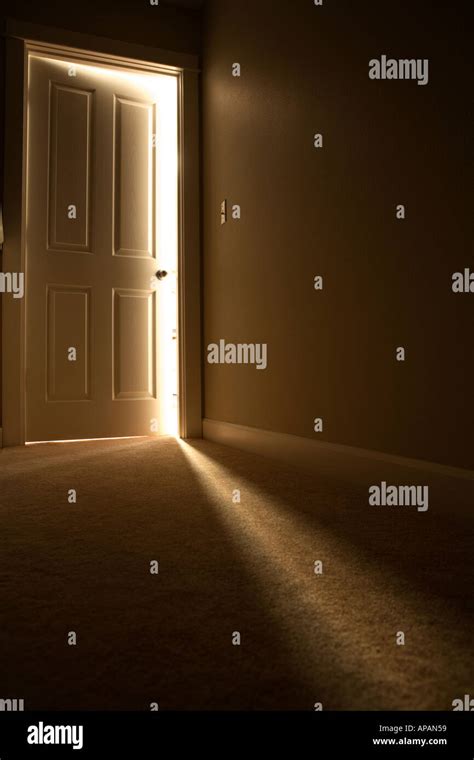 Light Coming From Door Stock Photo Alamy