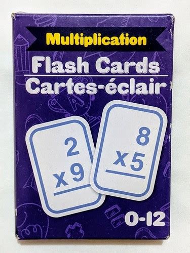 Multiplication Flash Cards Sirius Store
