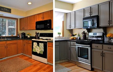 20 Pictures Of Before And After Kitchen Makeovers With Cost Painting