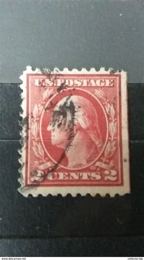 Ultra Rare 2 Cents Us Postage Special Error Red Line Margin Cut