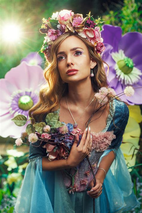 The Enchanted Garden Photography By Richard Wakefield Model