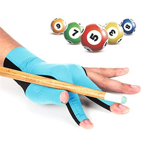 Quick Dry Breathable Billiard Glove For Left Bridge Hand Professional 3