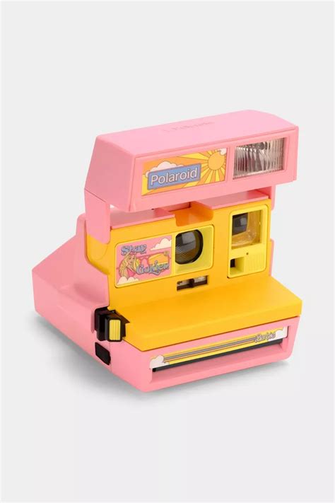 Polaroid Malibu Barbie 600 Instant Film Camera By Retrospekt Instant