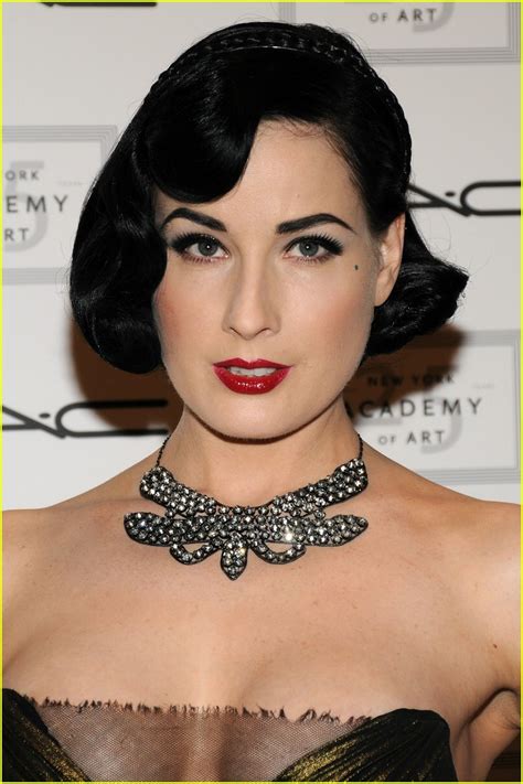 Dita Von Teese Takes Home A Nude Photo Photos Just Jared