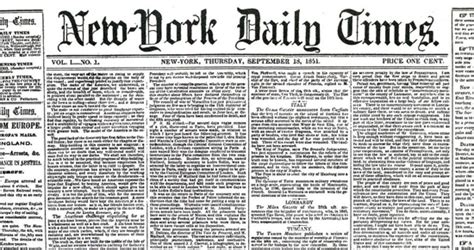 The new york times, new york, ny. First Versions: The New York Times