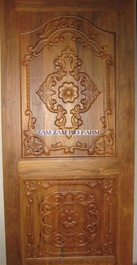 Tamil Nadu Double Door Wood Carving Designs For Main Door Home Design
