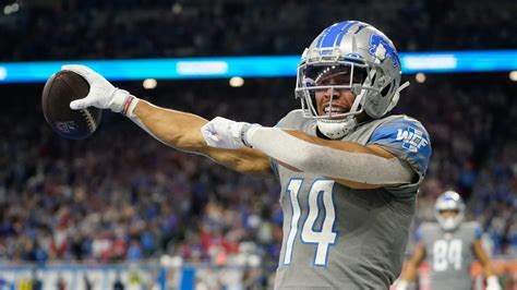 Every Touch By Detroit Lions Wide Receiver Amon Ra St Brown In Yard Game Week