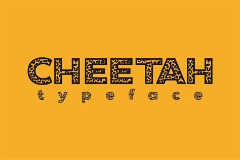 Cheetah Windows Font Free For Personal