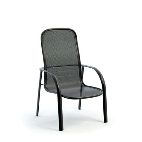 Florida Mesh Stackable High Back Dining Chair 2f370 By Homecrest