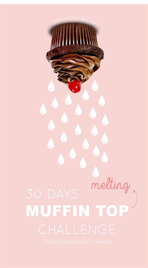 30 Days Muffin Top Challenge Free Printable Download Allaboutgoodvibes