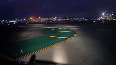 Beautiful Night Landing In Los Angeles Youtube