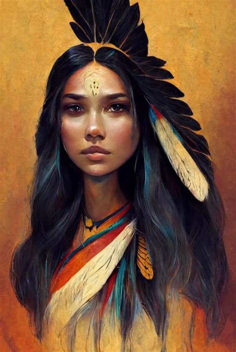 Native American Makeup Native American Paintings Native American