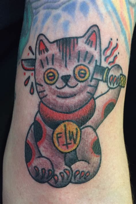 Tattoo Uploaded By Morgwn Pennypacker Ftw Kitty Tattoodo