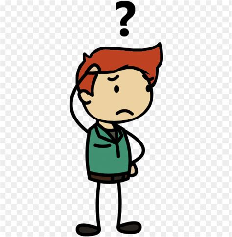 Free Download Hd Png Transparent People Puzzled Confused Person