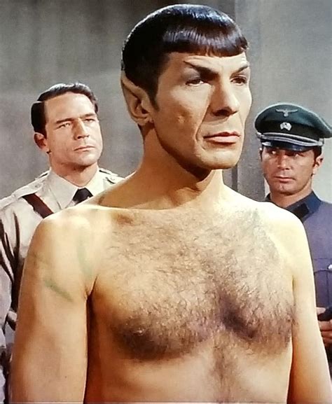Leonard Nimoy Shirtless Spock Star Trek Tos Star Trek Tv Star Trek