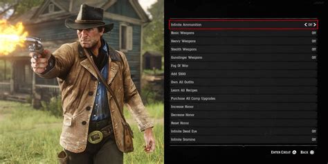 Rdr2s Non Button Immersive Cheats And Where To Find Them Explained