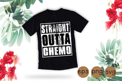 Straight Outta Chemo Svg Gráfico Por Shahadatarman13 · Creative Fabrica