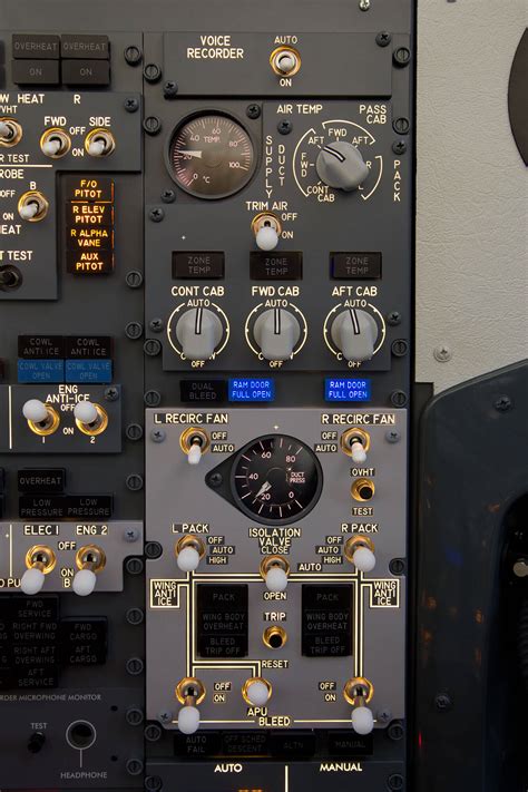737ng Overhead Panel Flight Simulator Center