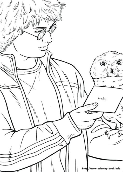 Ron Weasley Coloring Pages at GetDrawings  Free download