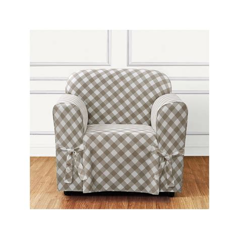 Sure Fit Buffalo Check Chair Slipcover | Slipcovers for chairs