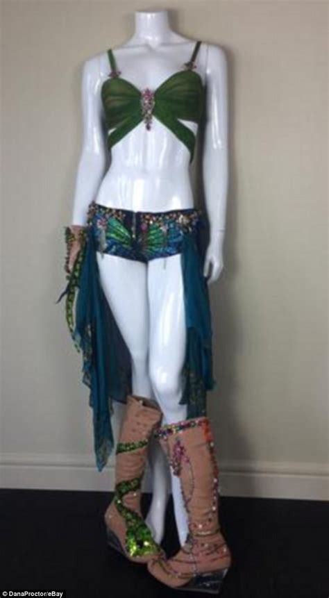 britney spears i m a slave 4 u costume is up for auction daily mail online