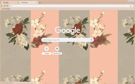 Vintage Flowers Chrome Theme Themebeta Shawn Mendes Wallpaper